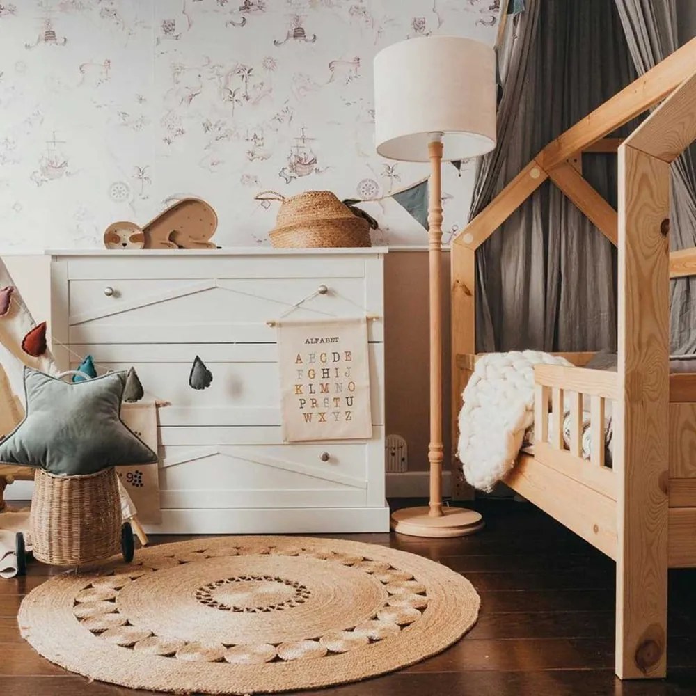 Tapeta príbehy z mora béžová 280x100 cm