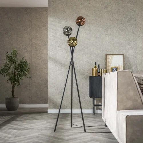Stojaca lampa 77-76 Molecule 3L Multicolour Glass - Komfort-nábytok