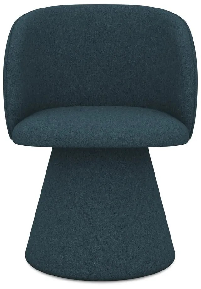 Čalúnené jedálenské kreslo v petrolejovej farbe Maia – Makamii