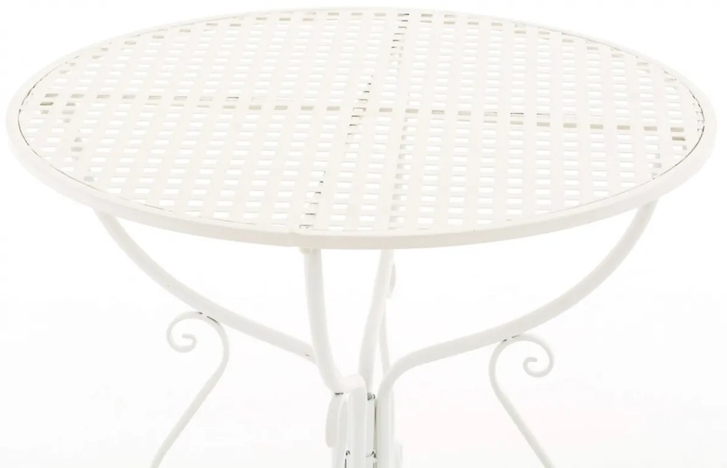 Kovový stôl GS13436802 - Biela