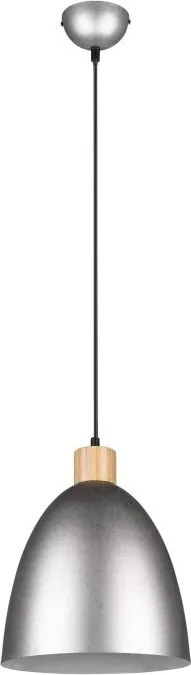 Luster Jagger 25 cm, starožitný nikel