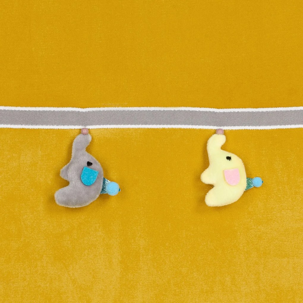 Záves KIDS 1 140X250 cm, horčicový