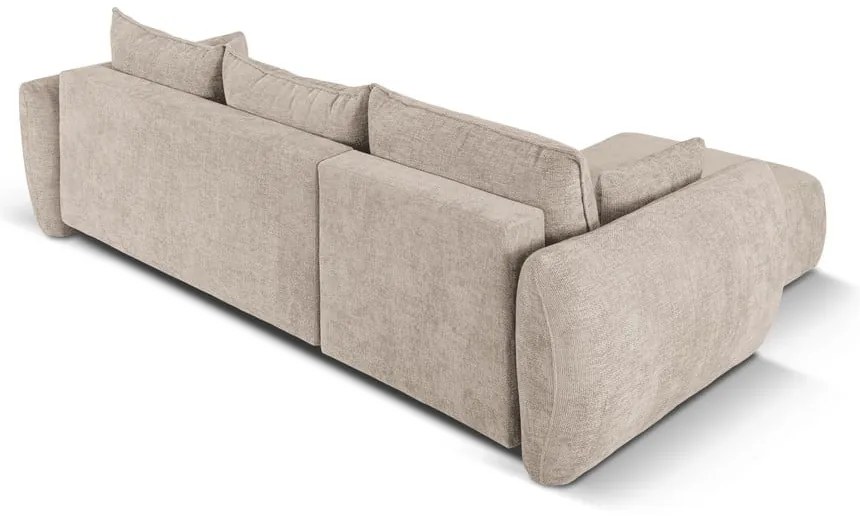 Béžová rohová pohovka (ľavý roh) Matera – Cosmopolitan Design