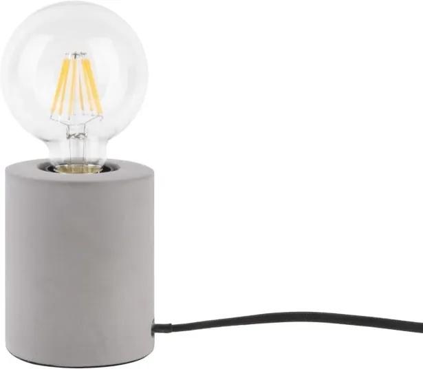 Stolová lampa so svetlosivým mramorovým podstavcom Leitmotiv Bar