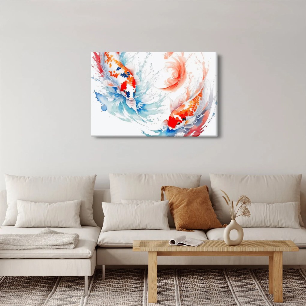 Obraz - Ryby (90x60 cm)