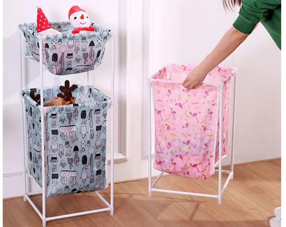 Verk 24243 Kôš na bielizeň 40 L, biela
