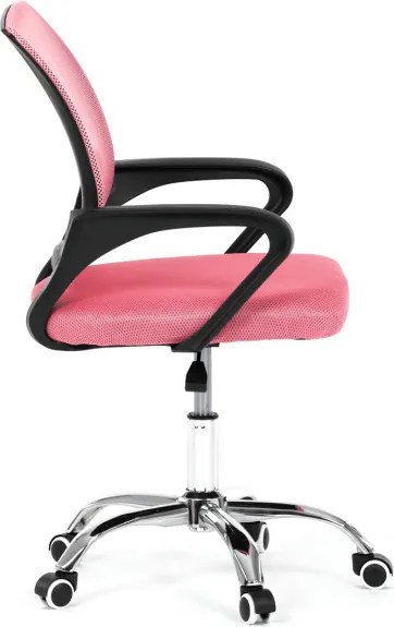 Detská otočná stolička ružová KA-L103 PINK