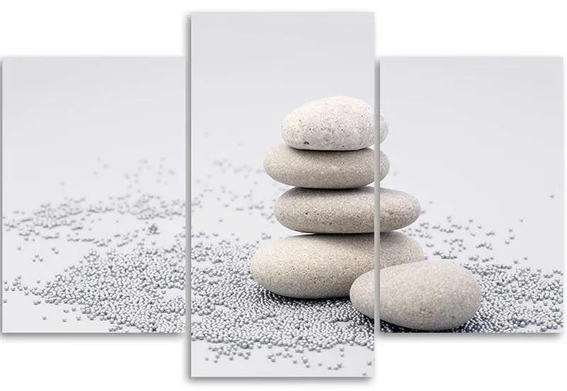 Gario Obraz na plátne Zenové kamene - 3 dielny Rozmery: 60 x 40 cm