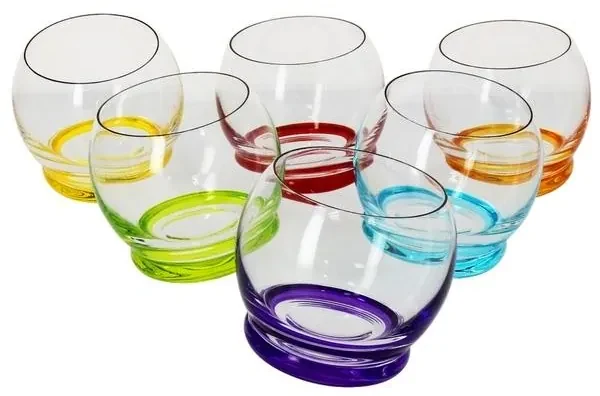 BOHEMIA CRAZY POHÁRE 390ML SADA 6 KS