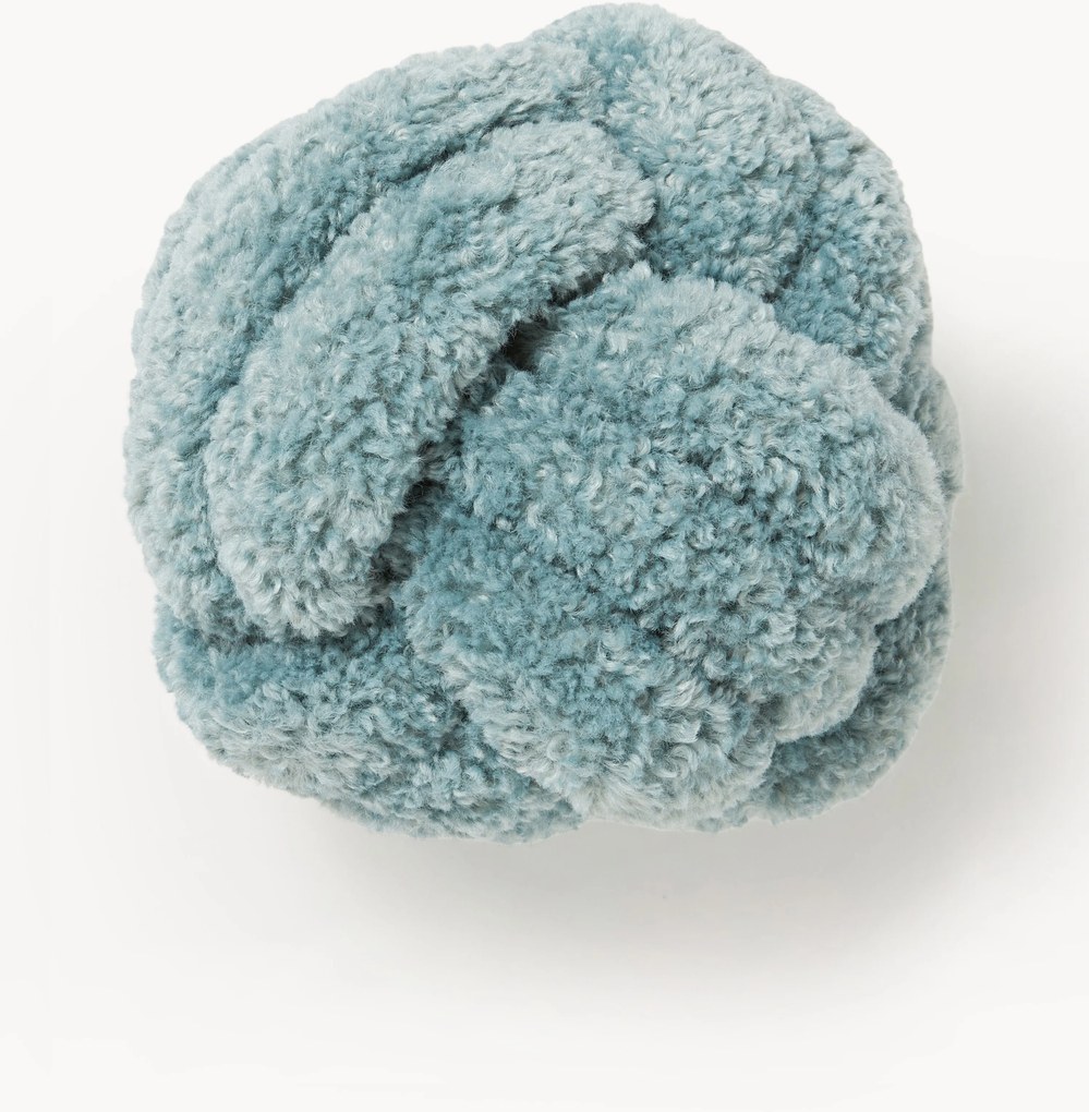 Plyšový uzlový vankúš Dotty