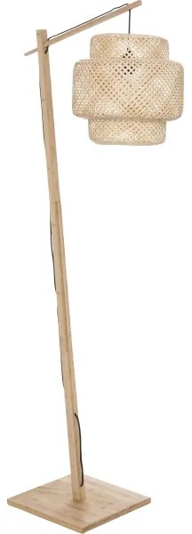 Atmosphera - Stojacia lampa LIBY 1xE27/40W/230V bambus