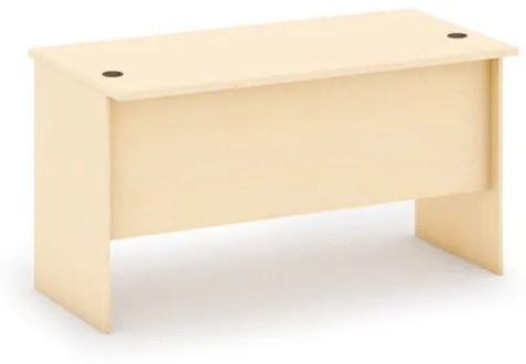 Stôl písací rovný MIRELLI A+, dĺžka 1400 mm, breza