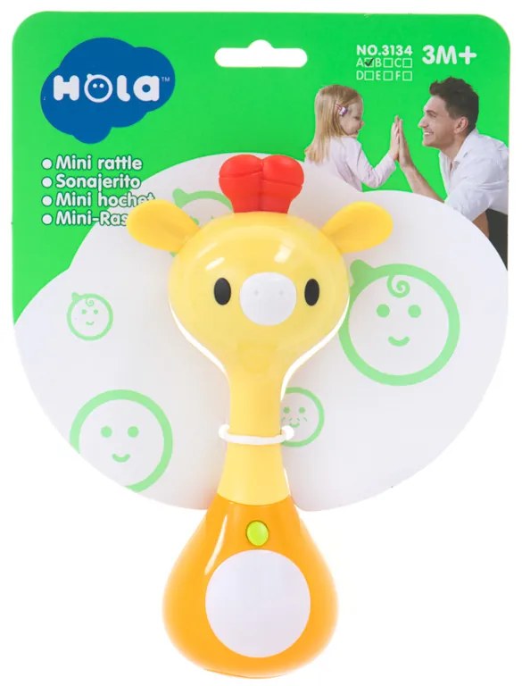 Huile Toys KIK KX5592 Interaktívna hrkálka / hryzátko Žirafa