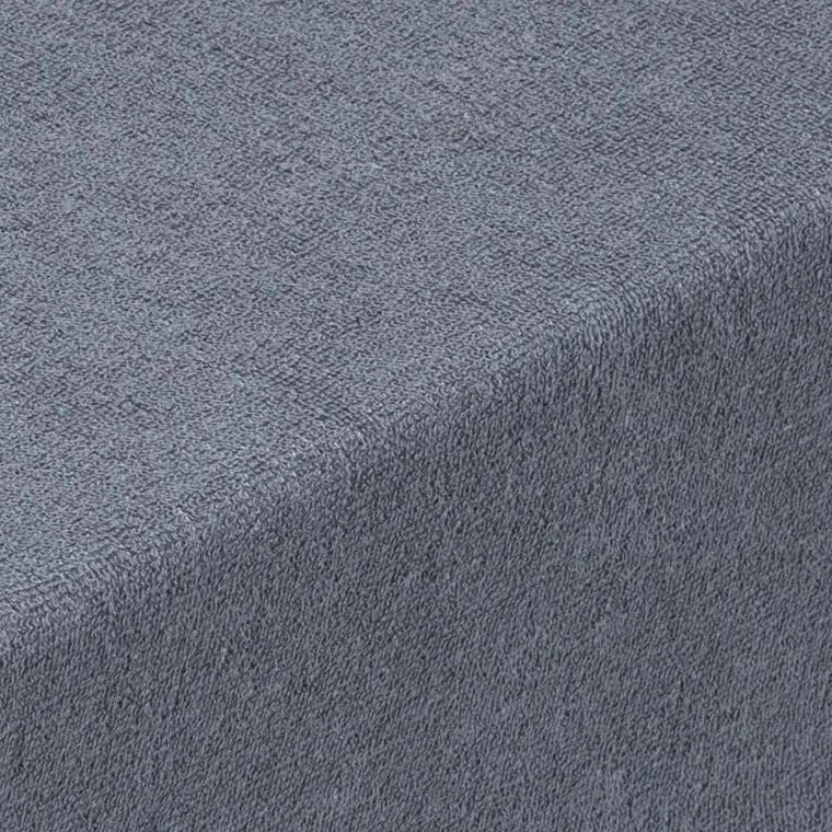 Napínacia plachta na posteľ froté EXCLUSIVE antracit 180 x 200 cm