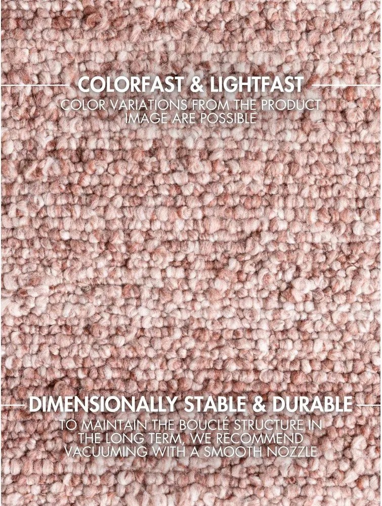 Staroružový ručne tkaný koberec z materiálu buklé 120x170 cm Notting Hill Portobello – Ted Baker