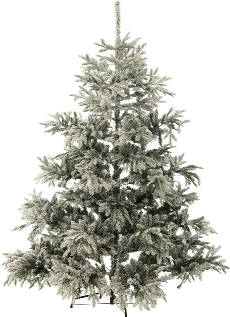 Umelý vianočný stromček Snowy s 420 LED svietidlami veľký – 198*198*240 cm
