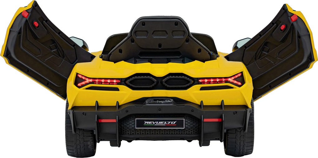 Ramiz Lamborghini Revuelto vozidlo Žltá