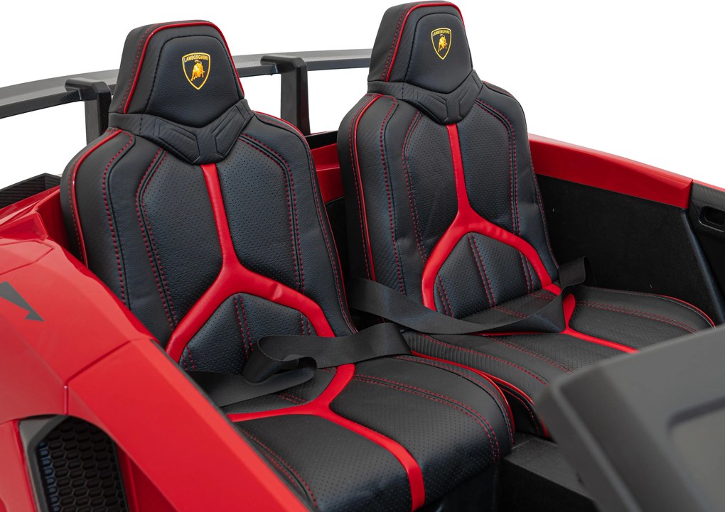 Vozidlo Lamborghini Aventador SV STRONG červené