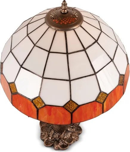 BRILAGI - Tiffany vitrážová stolná lampa SIENNA 1xE27/60W/230V