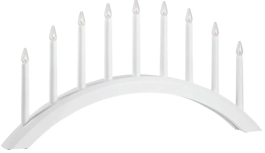 Biela vianočná svetelná dekorácia Avento – Markslöjd