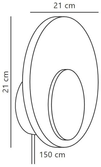 Nordlux - LED Stmievateľné nástenné svietidlo MARSI LED/7W/230V zelená