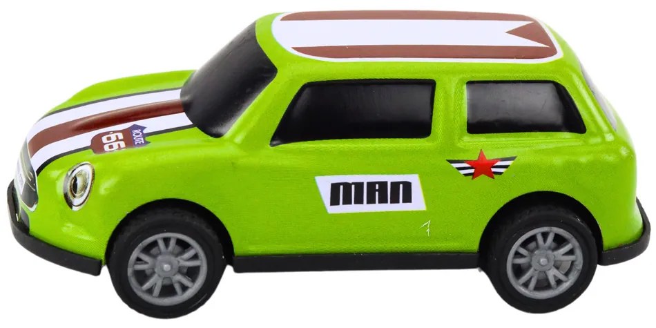 LEAN TOYS Sada farebných áut – 12 kusov