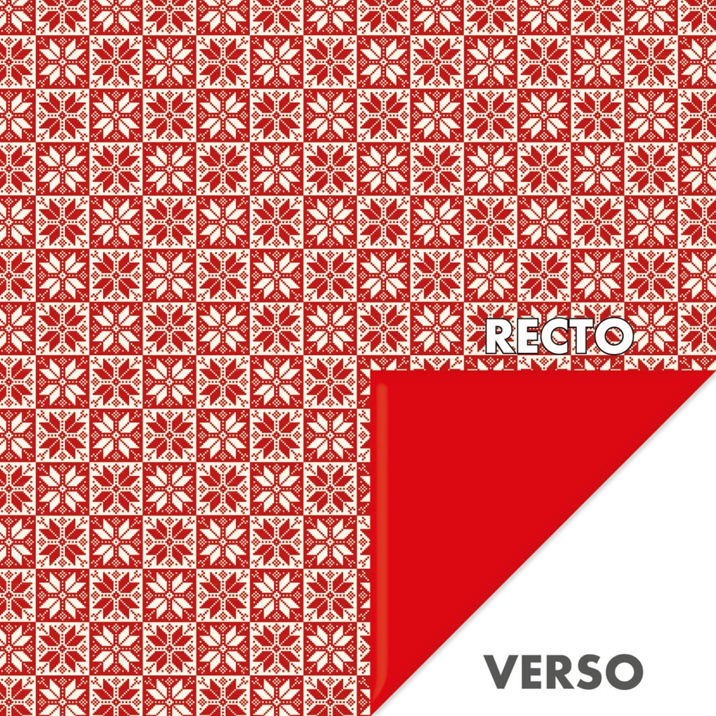 Súprava origami papierov - Vianoce