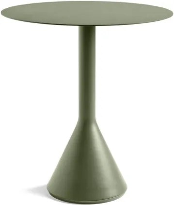 HAY Stôl Palissade Cone Table Ø70, olive