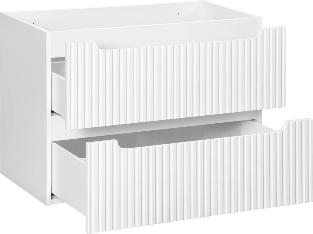 Comad Kúpeľňová skrinka pod umývadlo Nova White 80 biela