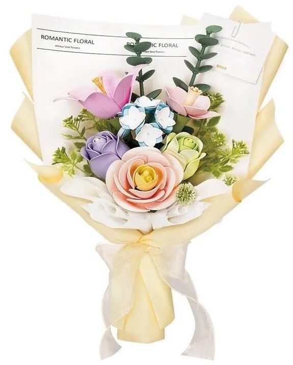 RoboTime - 3D skladačka Jarná kytica