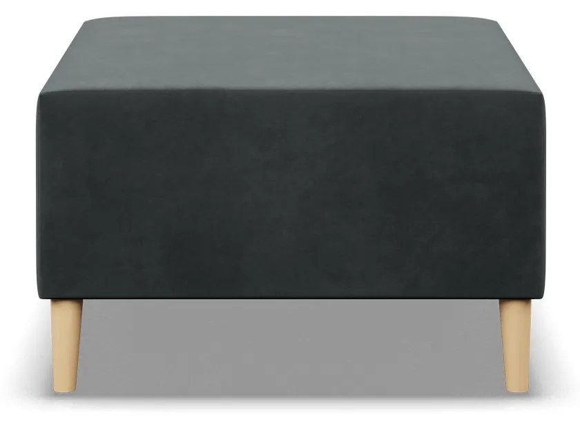 Podnožka ETNA - Kronos 70 x70 cm Sivá