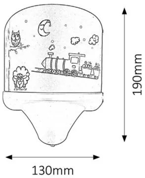 Rabalux SHEPHERD detské svietidlo 4569