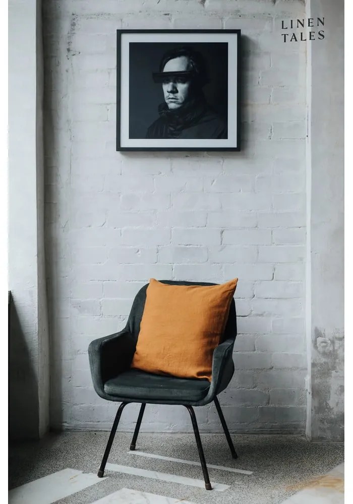 Ľanová obliečka na vankúš 45x45 cm Hazelnut – Linen Tales