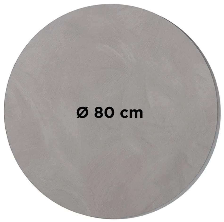 COMPACT 10 CIMANT GREY - STOLOVÁ DOSKA Ø80 cm