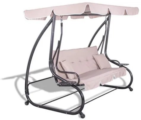 Záhradná hojdačka Venezia SPRINGOS GS0006 - béžová