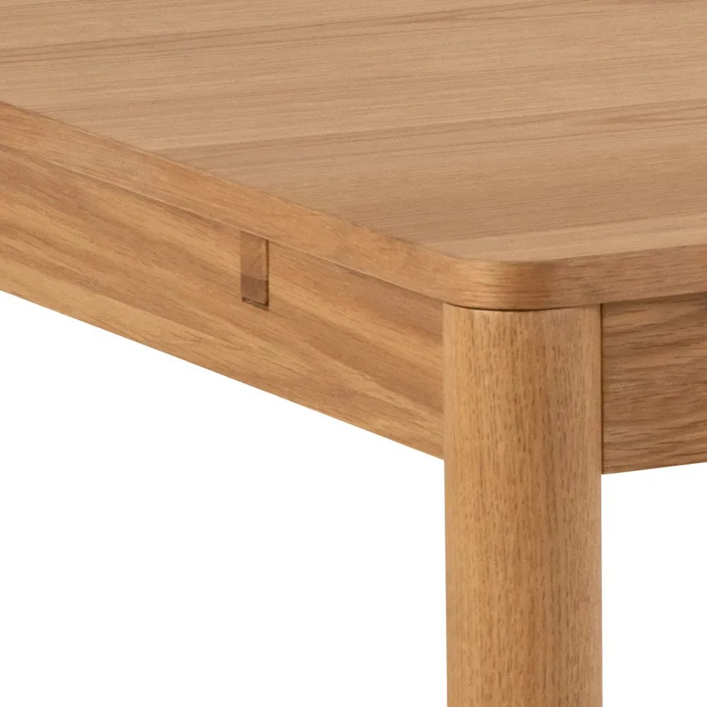 Rozkladací jedálenský stôl Atlantic 200 cm dub prírodný lakovaný