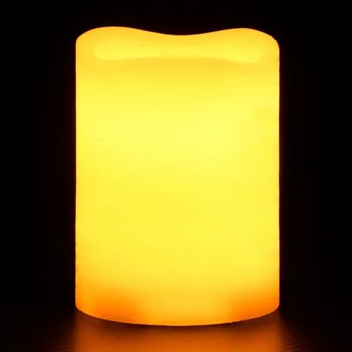 vidaXL Bezplameňové LED sviečky s diaľkovým ovládaním 50 ks biela-
