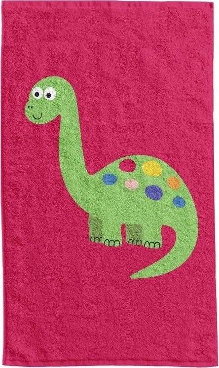 Detský bavlnený uterák ANIMALS 30x50 cm - Dinosaurus