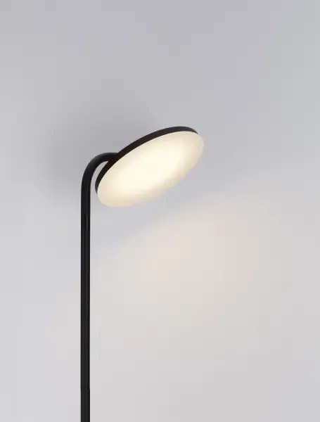 LED čierna stojaca lampa Sinkro 2