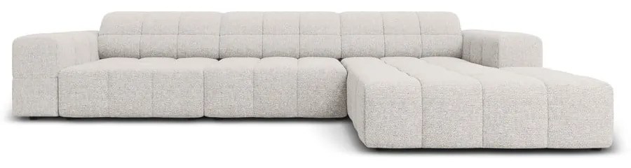 Svetlosivá rohová pohovka (pravý roh) Chicago – Cosmopolitan Design