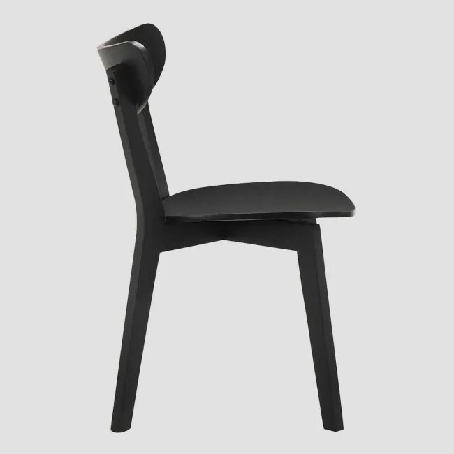 Set dvoch jedálenských stoličiek VIERI čierne 718137