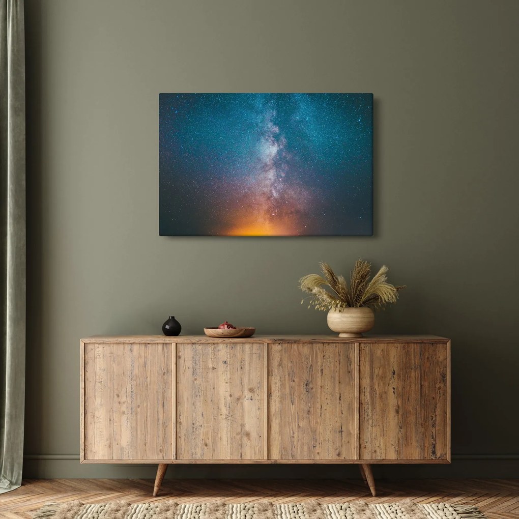Obraz - Mliečna dráha (90x60 cm)