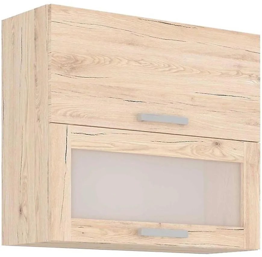 Skrinka do kuchyne Karolina dub bordeaux 80GUS-72