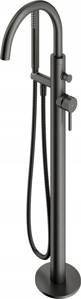 Voľne Stojaca Podlahová Vaňová Batéria, Grafitová Omnires, Nízka