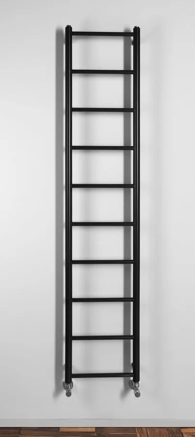 Sapho Sapho, DINA vykurovacie teleso 350x1680mm, čierna matná, IR378TB