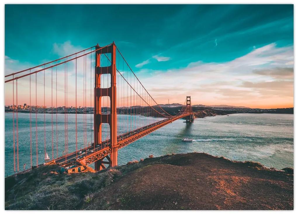 Obraz- Golden Gate, San Francisco (70x50 cm)