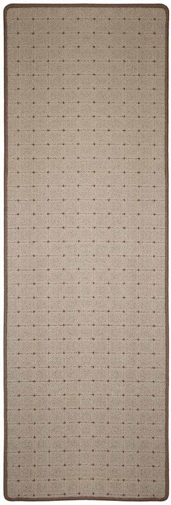 Condor Carpets Behúň na mieru Udinese béžový new s obšitím - šíre 40 cm s obšitím