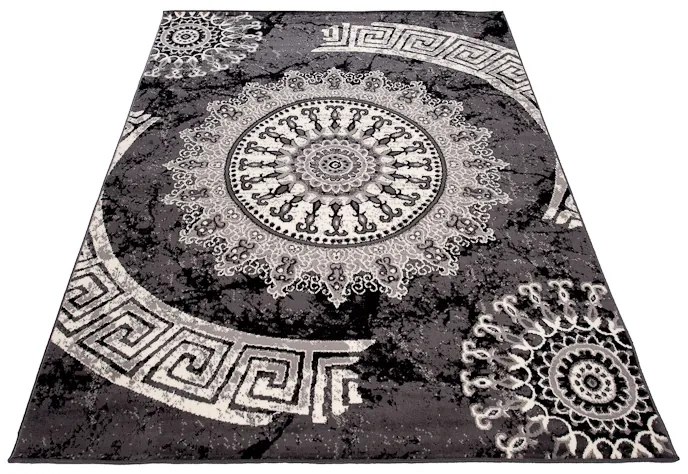 Koberec K870A DARK GRAY CHEAP PP CRM Veľkosť: 130x190cm