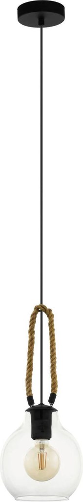 XXXLutz ZÁVESNÉ SVIETIDLO, 18/110 cm Eglo - Online Only bytové doplnky - 003348140901