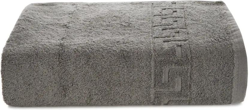 Sivý bavlnený uterák Kate Louise Pauline, 50 × 90 cm